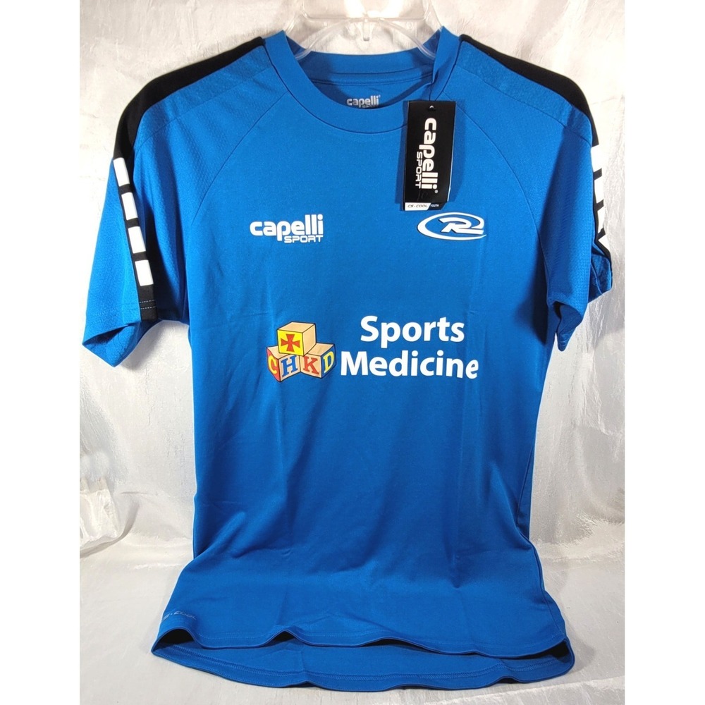 Capelli Rush Madison Training Top - Virginia Beach United - Blue Youth XL 18/20